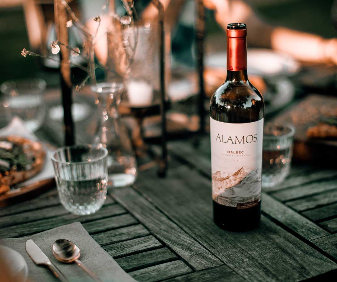 bag wine